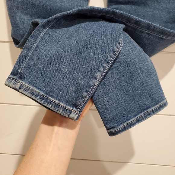 Lucky brand 8 high rise denim distressed jeans stretch pants bridgette skinny - Picture 4 of 15